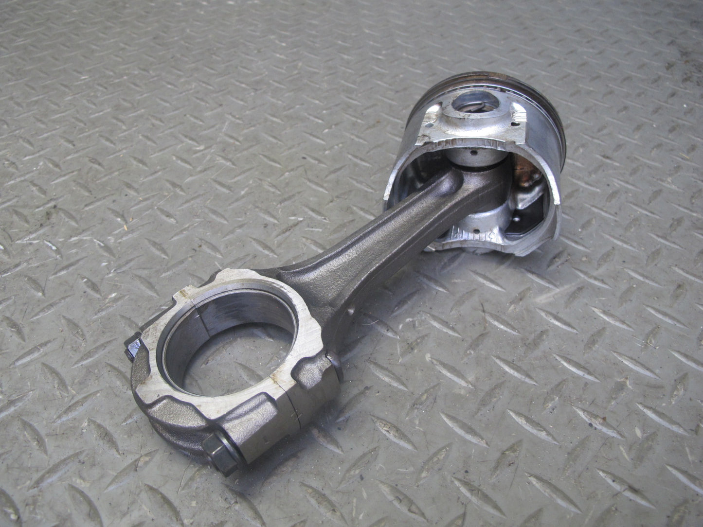 89-92 Toyota Supra MA70L 7MGE NA Set of 6 Engine Piston w Connecting Rod 71K OEM