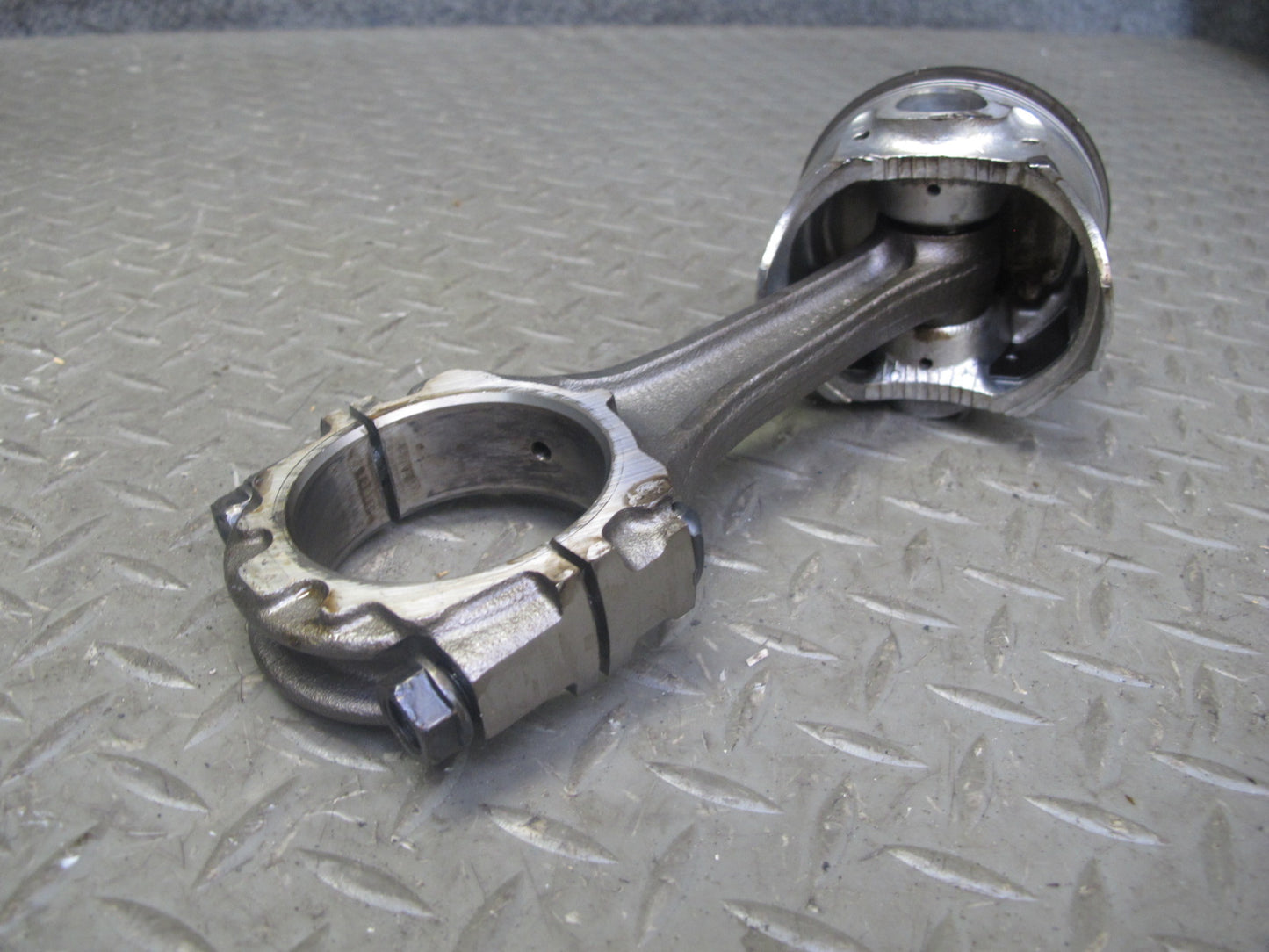 89-92 Toyota Supra MA70L 7MGE NA Set of 6 Engine Piston w Connecting Rod 71K OEM