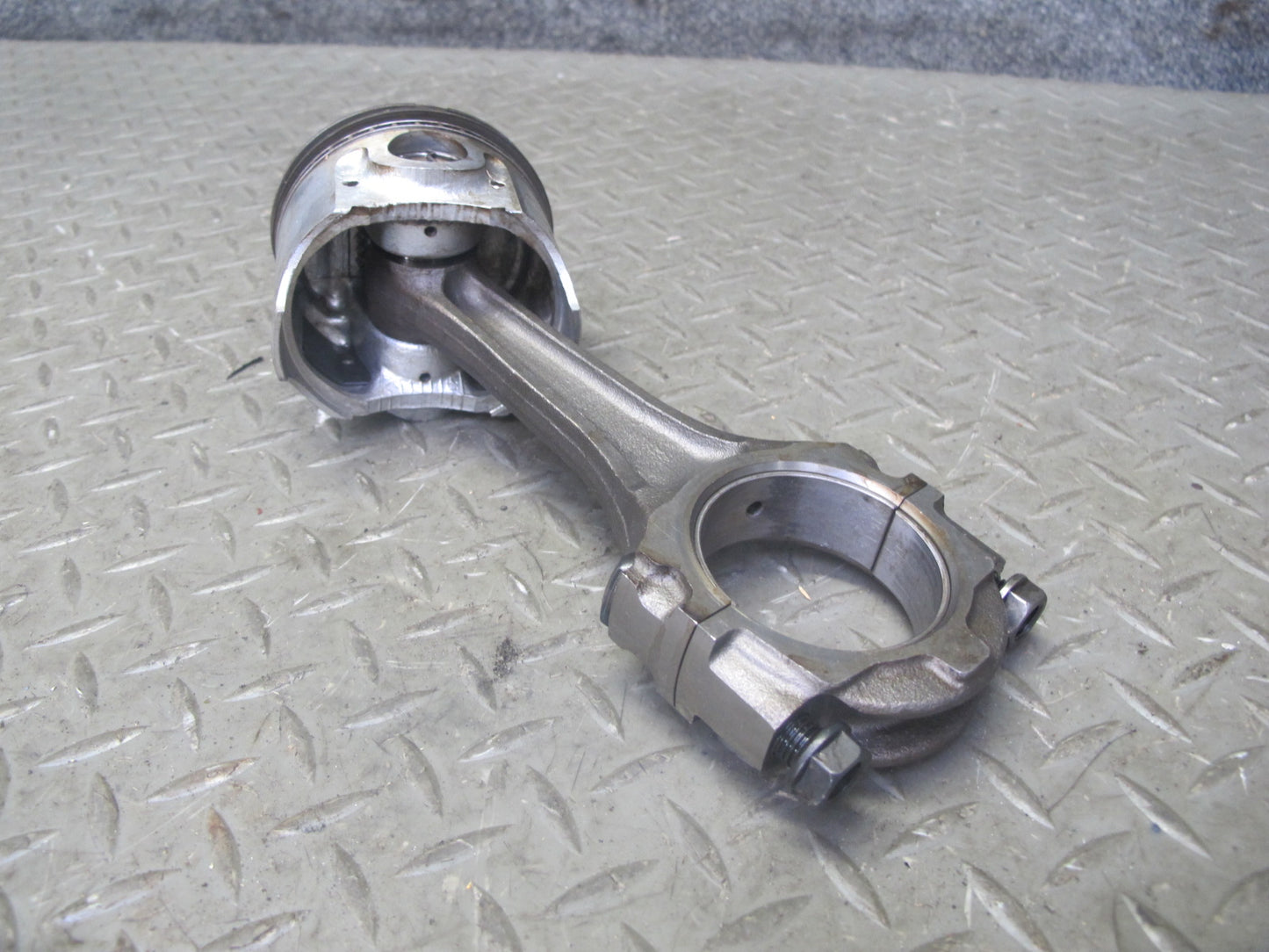 89-92 Toyota Supra MA70L 7MGE NA Set of 6 Engine Piston w Connecting Rod 71K OEM
