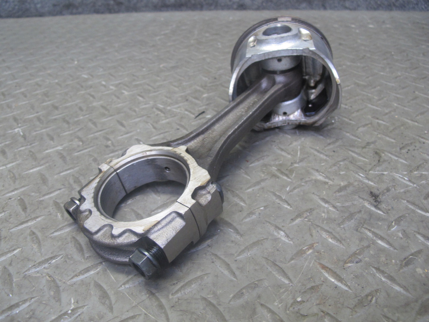 89-92 Toyota Supra MA70L 7MGE NA Set of 6 Engine Piston w Connecting Rod 71K OEM