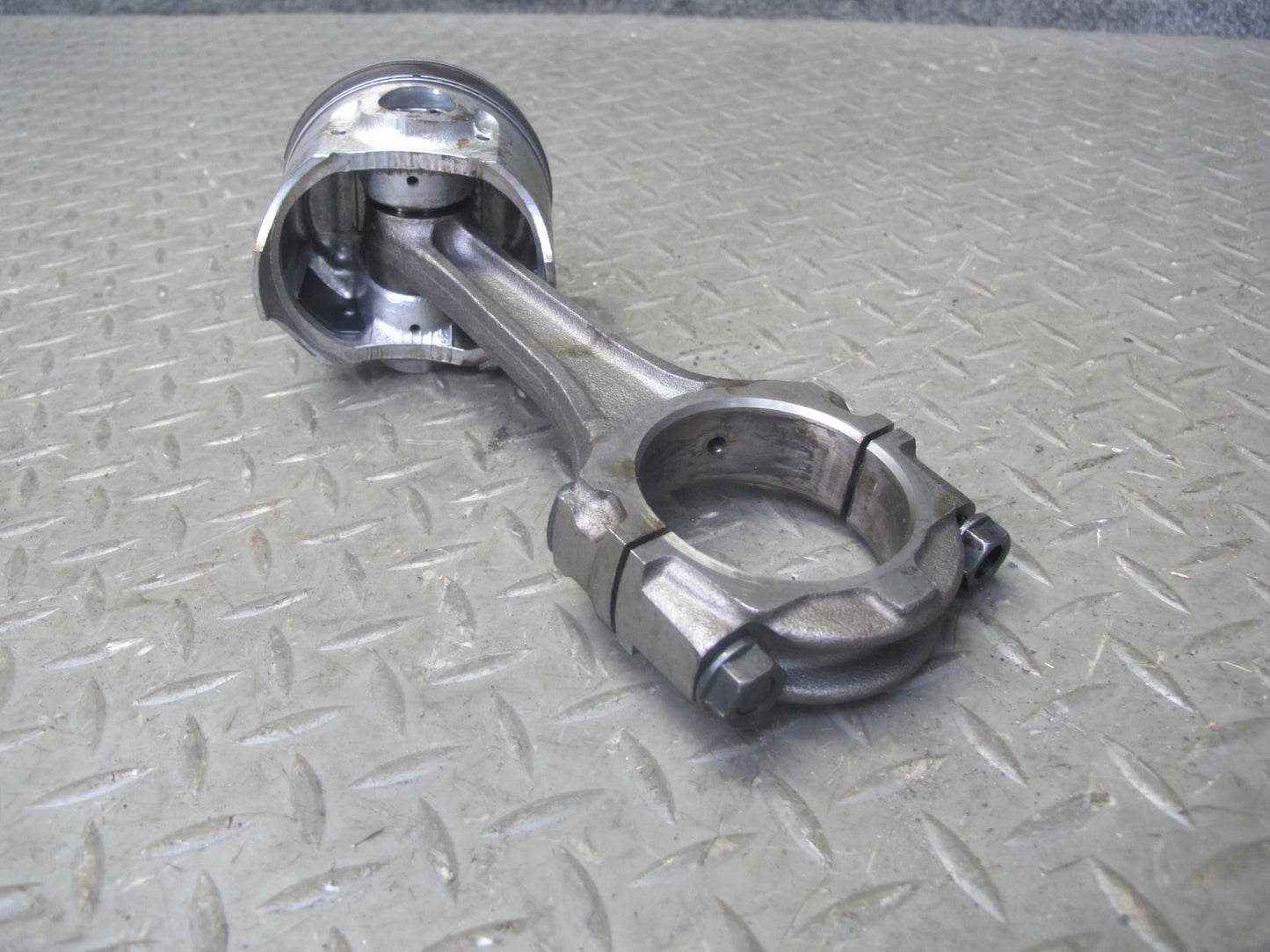 89-92 Toyota Supra MA70L 7MGE NA Set of 6 Engine Piston w Connecting Rod 71K OEM