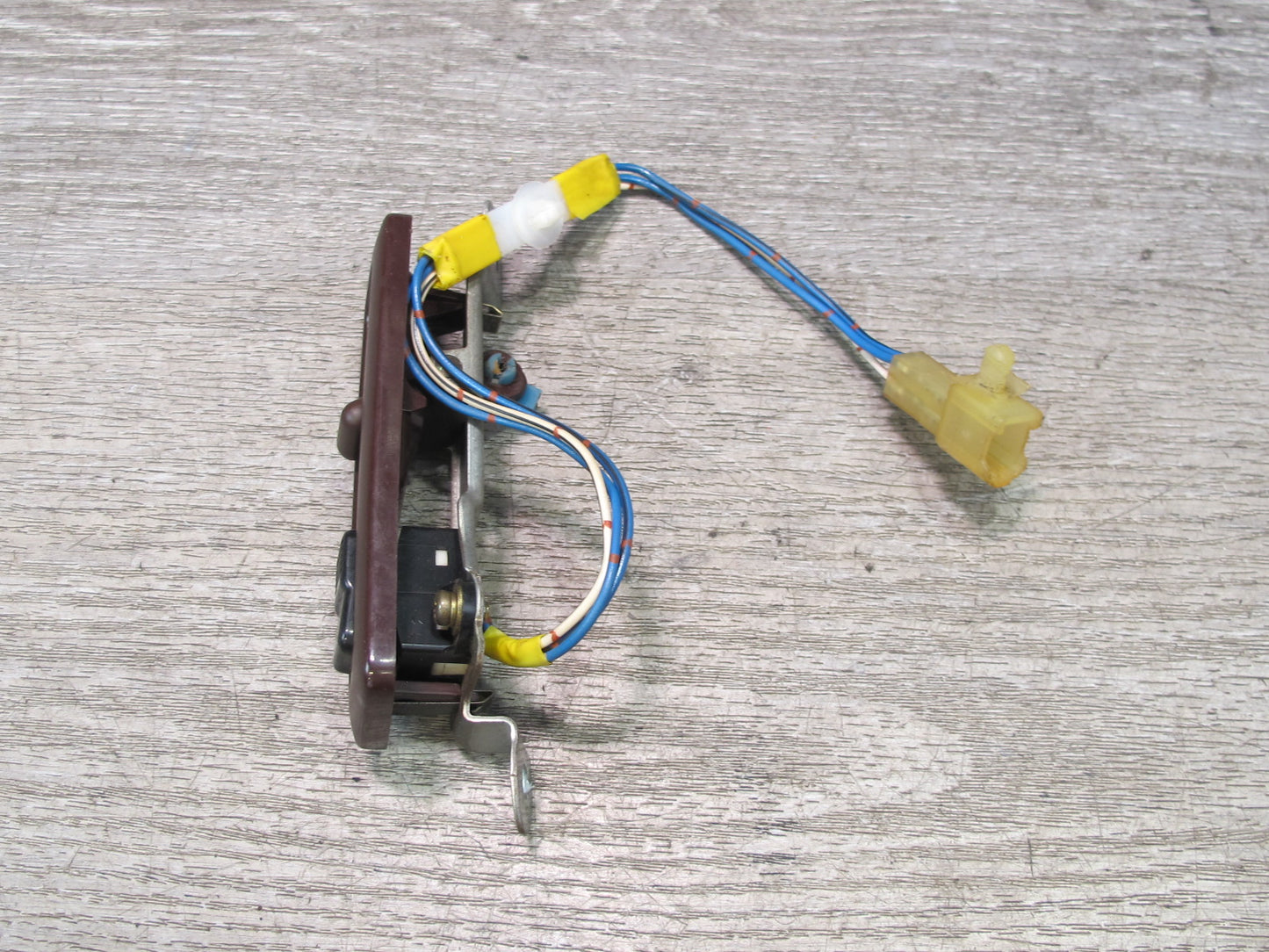 89-92 Toyota Supra MA70L Set of 2 Left & Right Door Lock Switch Maroon OEM