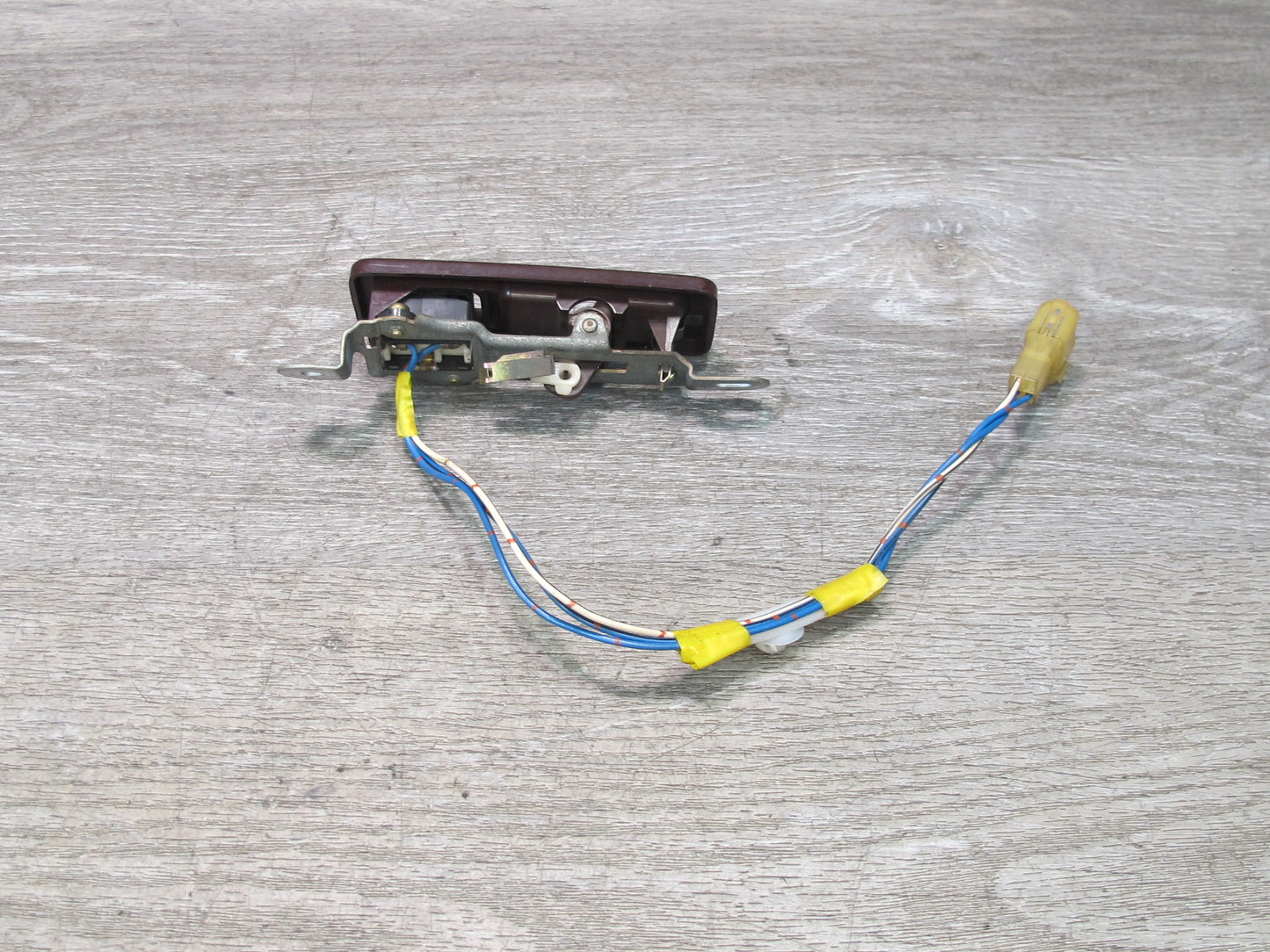 89-92 Toyota Supra MA70L Set of 2 Left & Right Door Lock Switch Maroon OEM