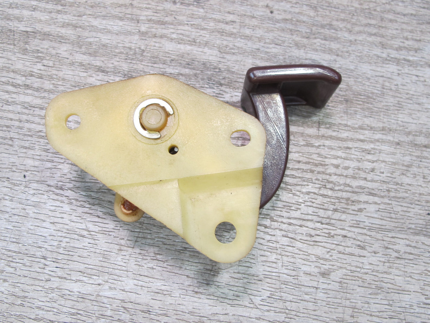 86-92 Toyota Supra MA70L Left & Right Interior Door Handle w Trims Maroon OEM