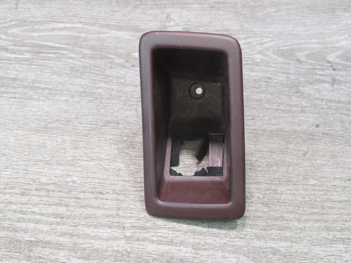 86-92 Toyota Supra MA70L Left & Right Interior Door Handle w Trims Maroon OEM