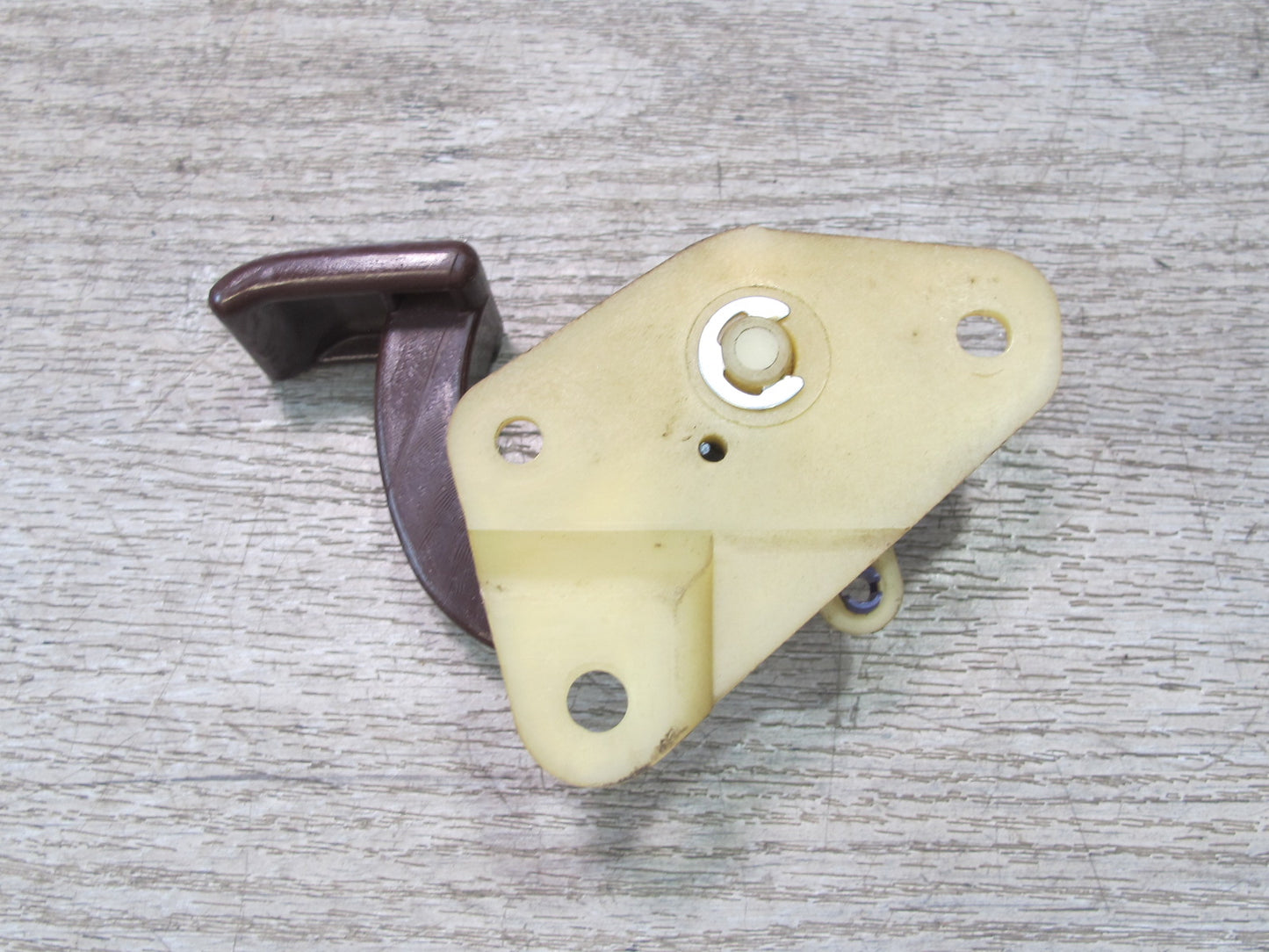 86-92 Toyota Supra MA70L Left & Right Interior Door Handle w Trims Maroon OEM