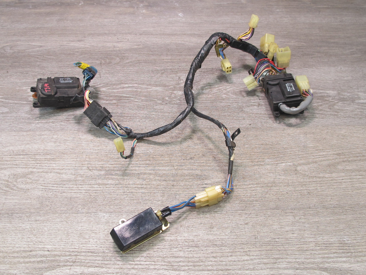 86-92 Toyota Supra MK3 Set of 3 Heater Core Vent Flap Actuator Sensor w Wire OEM