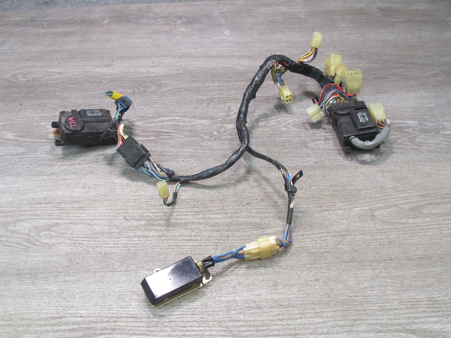 86-92 Toyota Supra MK3 Set of 3 Heater Core Vent Flap Actuator Sensor w Wire OEM