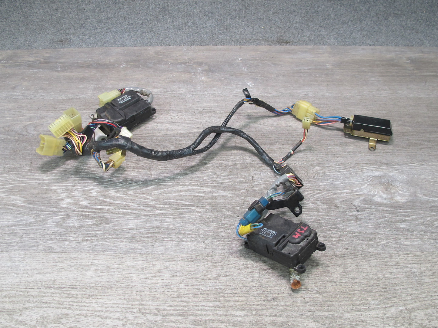86-92 Toyota Supra MK3 Set of 3 Heater Core Vent Flap Actuator Sensor w Wire OEM