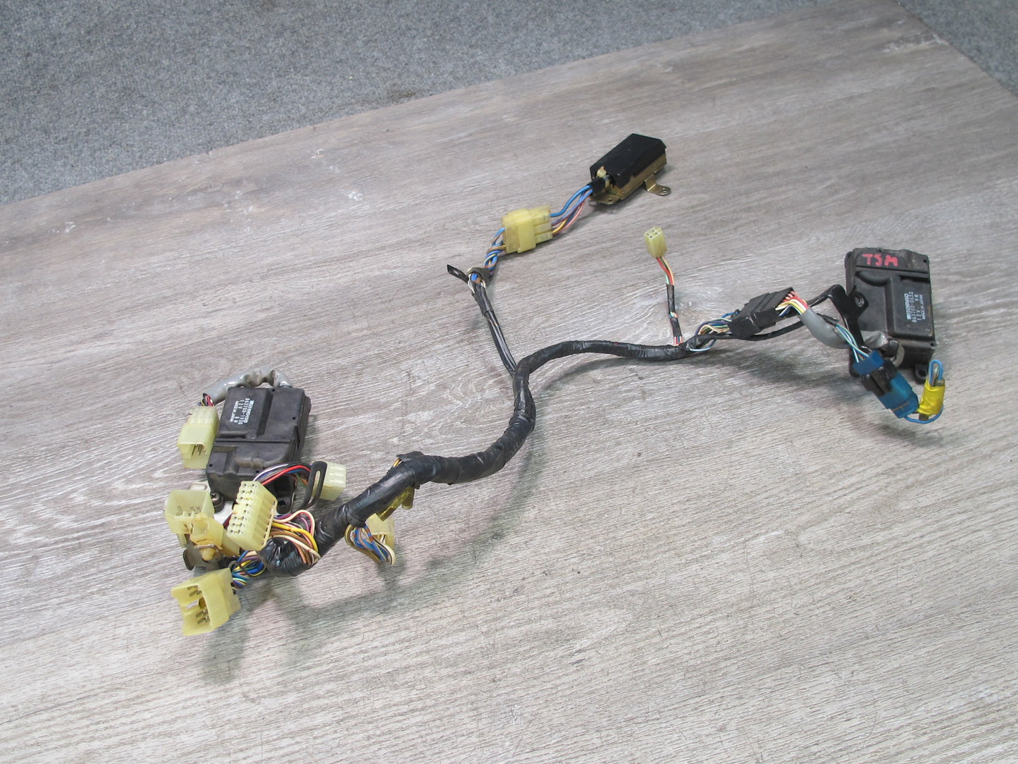 86-92 Toyota Supra MK3 Set of 3 Heater Core Vent Flap Actuator Sensor w Wire OEM