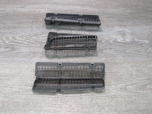 86-92 Toyota Supra MA70L Set of 3 Front Wiper Cowl Vent Trim Cover Panel OEM