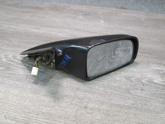 89-92 Toyota Supra MK3 7MGE NA Front Right Side View Power Mirror Black Ruby OEM
