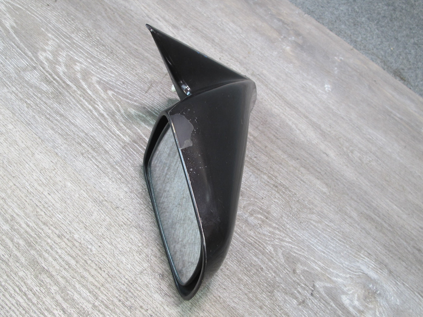 89-92 Toyota Supra MK3 7MGE NA Front Right Side View Power Mirror Black Ruby OEM