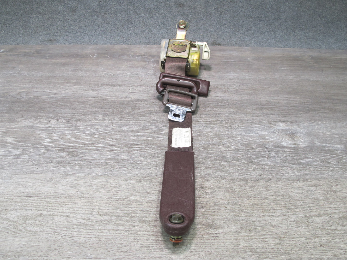 89-92 TOYOTA SUPRA MK3 FRONT RIGHT & LEFT SIDE SEATBELT RETRACTOR SET OEM