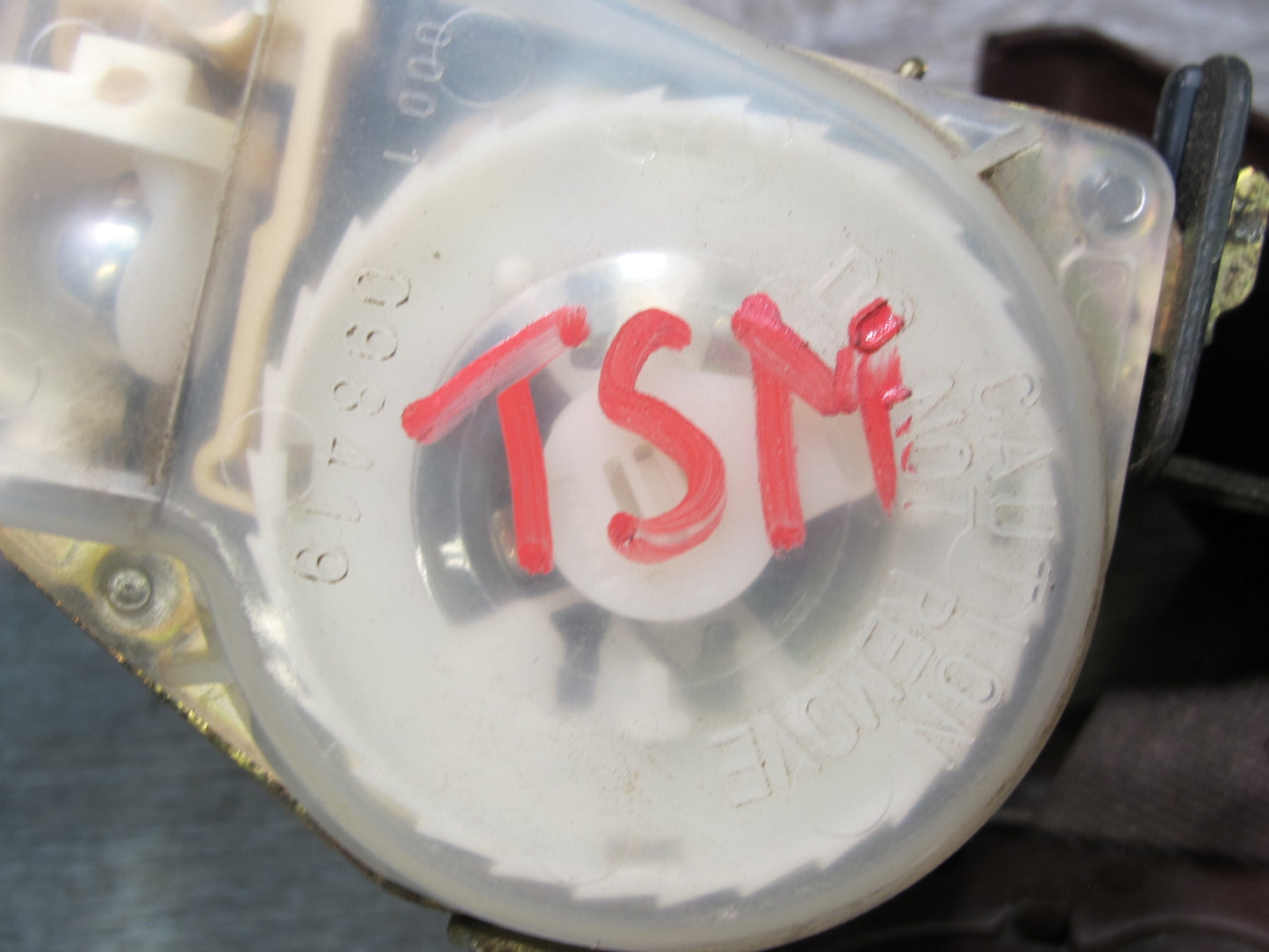 89-92 TOYOTA SUPRA MK3 FRONT RIGHT & LEFT SIDE SEATBELT RETRACTOR SET OEM