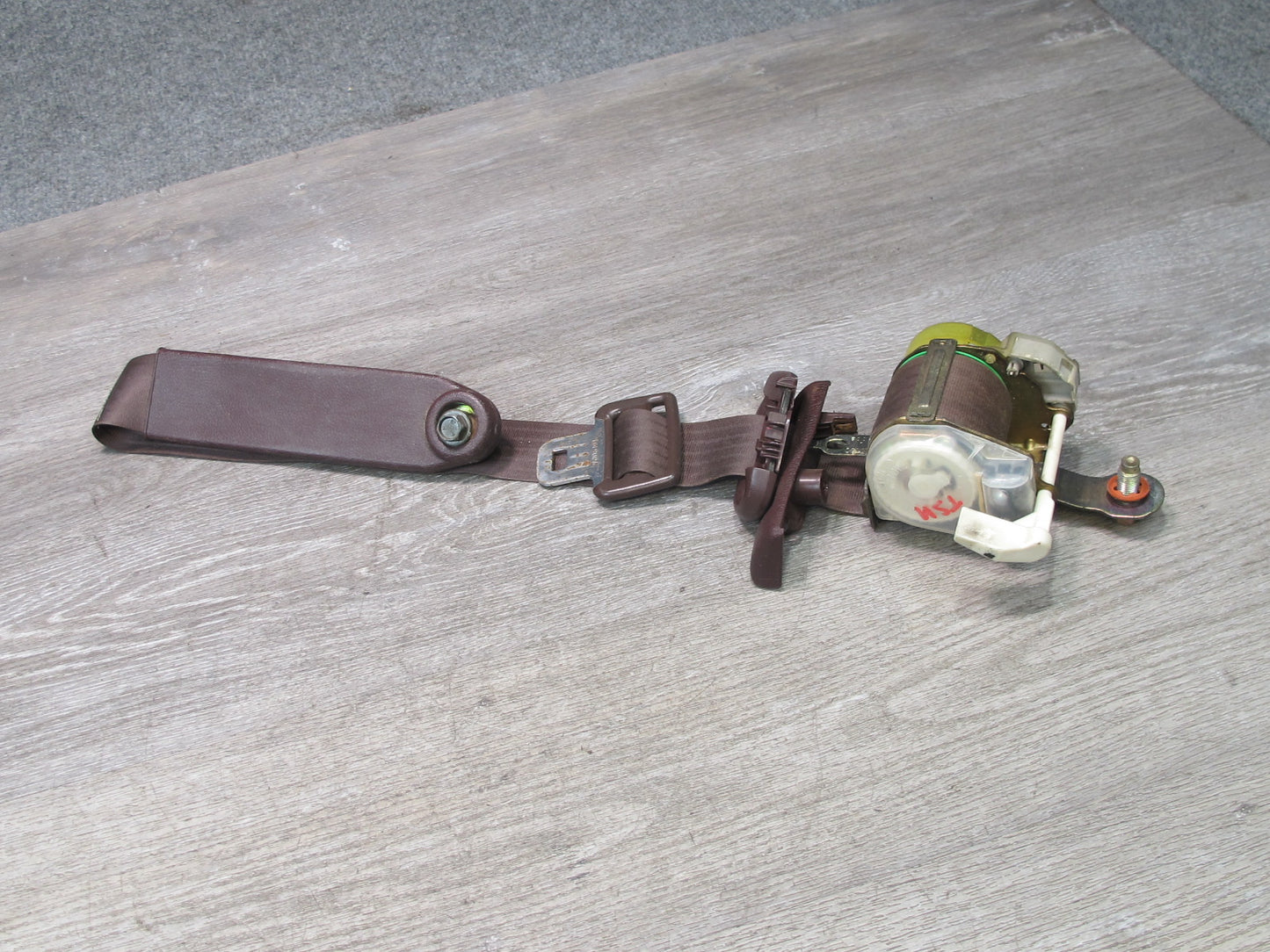 89-92 TOYOTA SUPRA MK3 FRONT RIGHT & LEFT SIDE SEATBELT RETRACTOR SET OEM