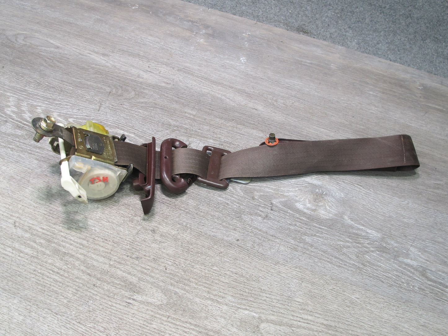 89-92 TOYOTA SUPRA MK3 FRONT RIGHT & LEFT SIDE SEATBELT RETRACTOR SET OEM