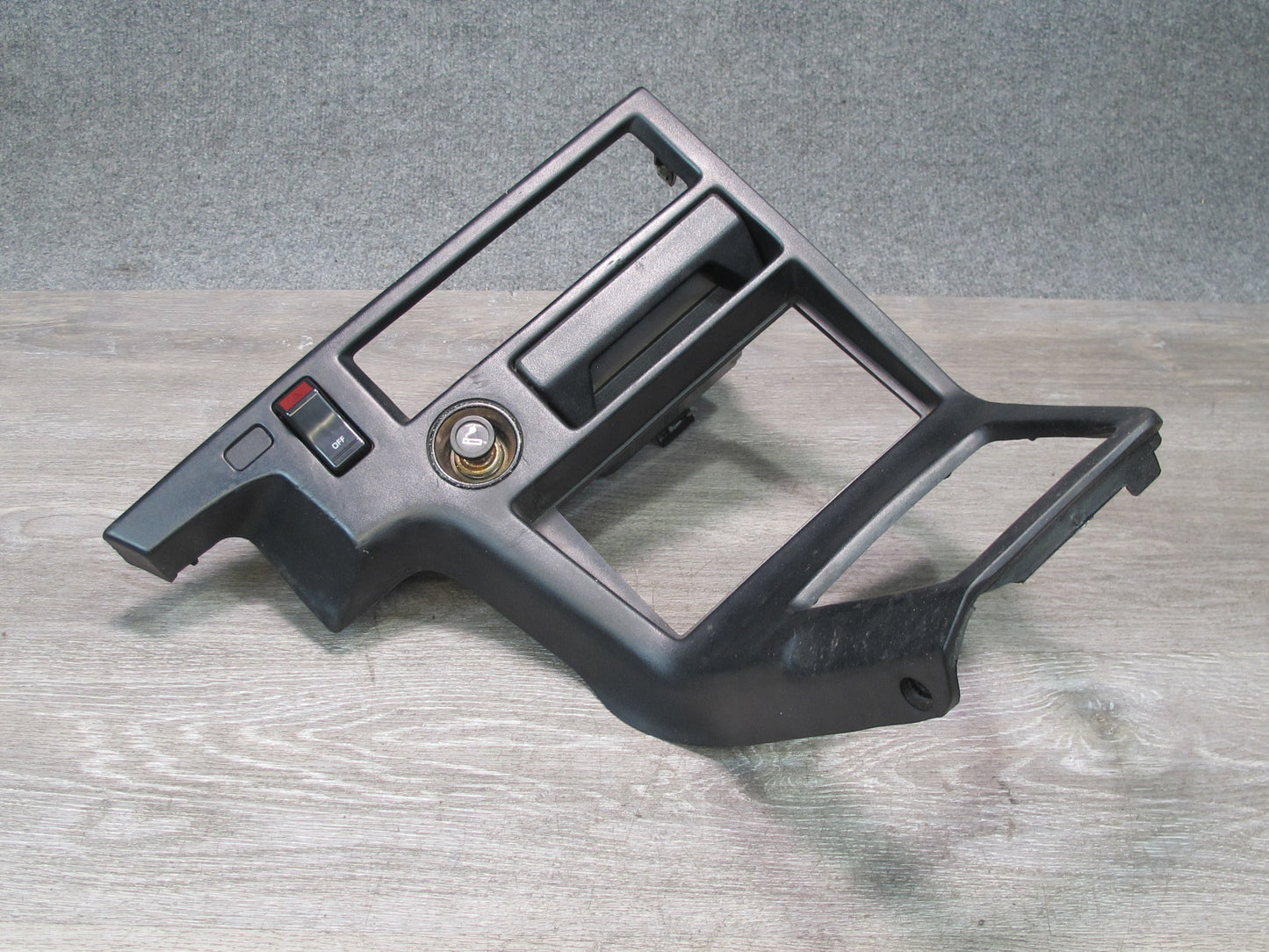 86-92 Toyota Supra MK3 Dash Center Console Radio Shifter Bezel Trim Panel OEM