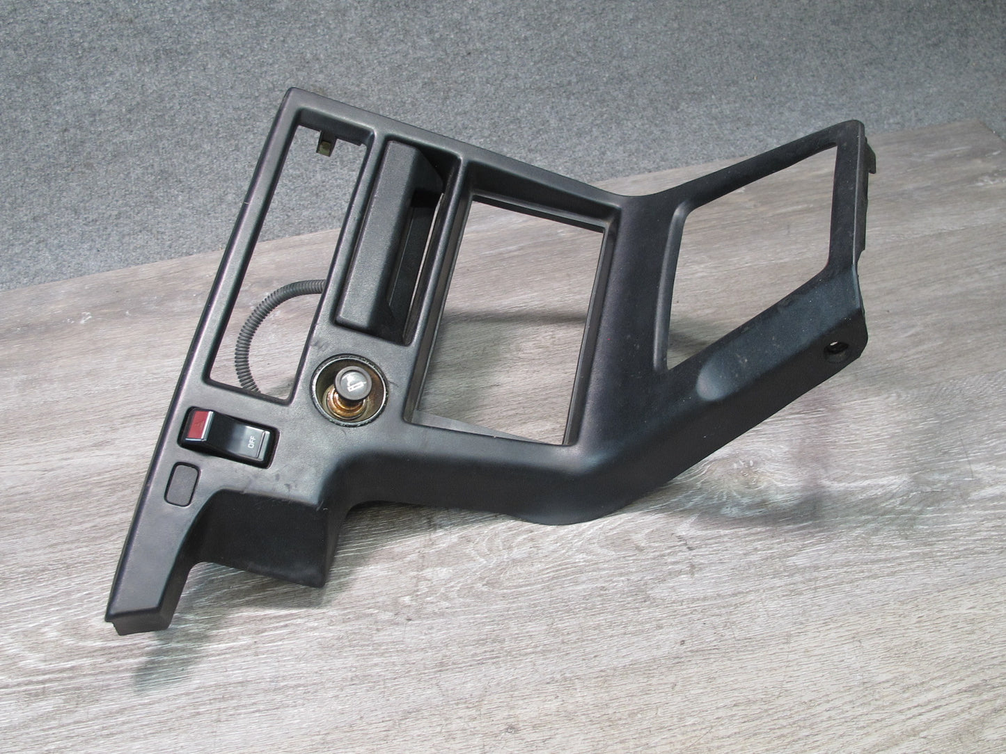 86-92 Toyota Supra MK3 Dash Center Console Radio Shifter Bezel Trim Panel OEM