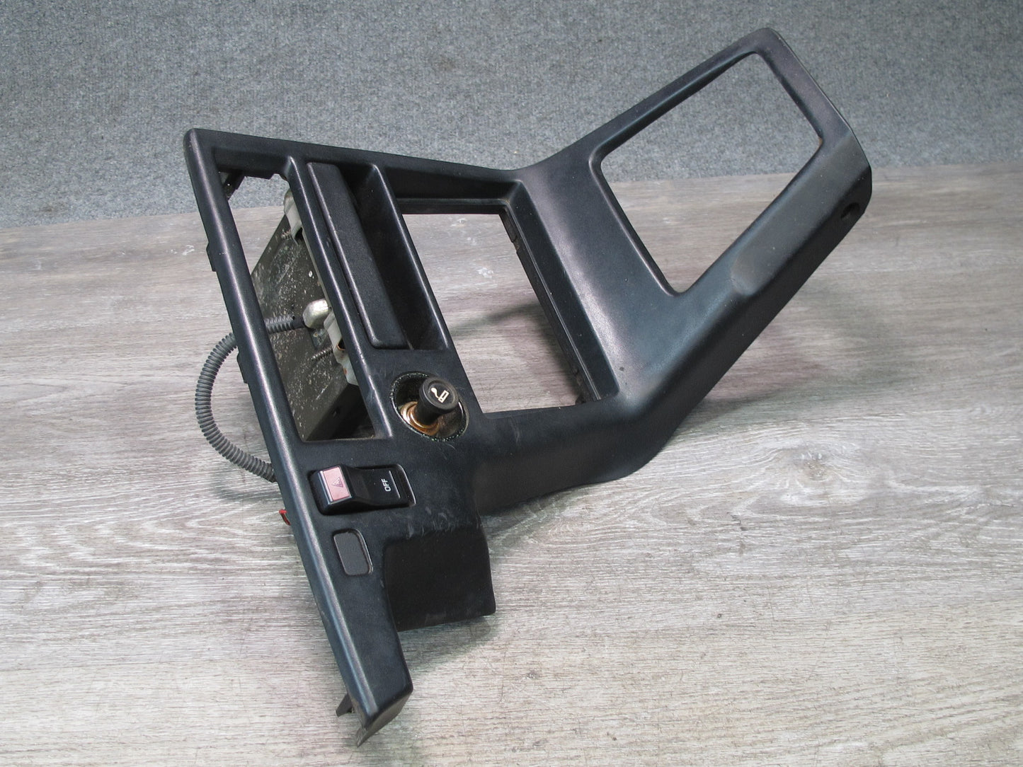 86-92 Toyota Supra MK3 Dash Center Console Radio Shifter Bezel Trim Panel OEM