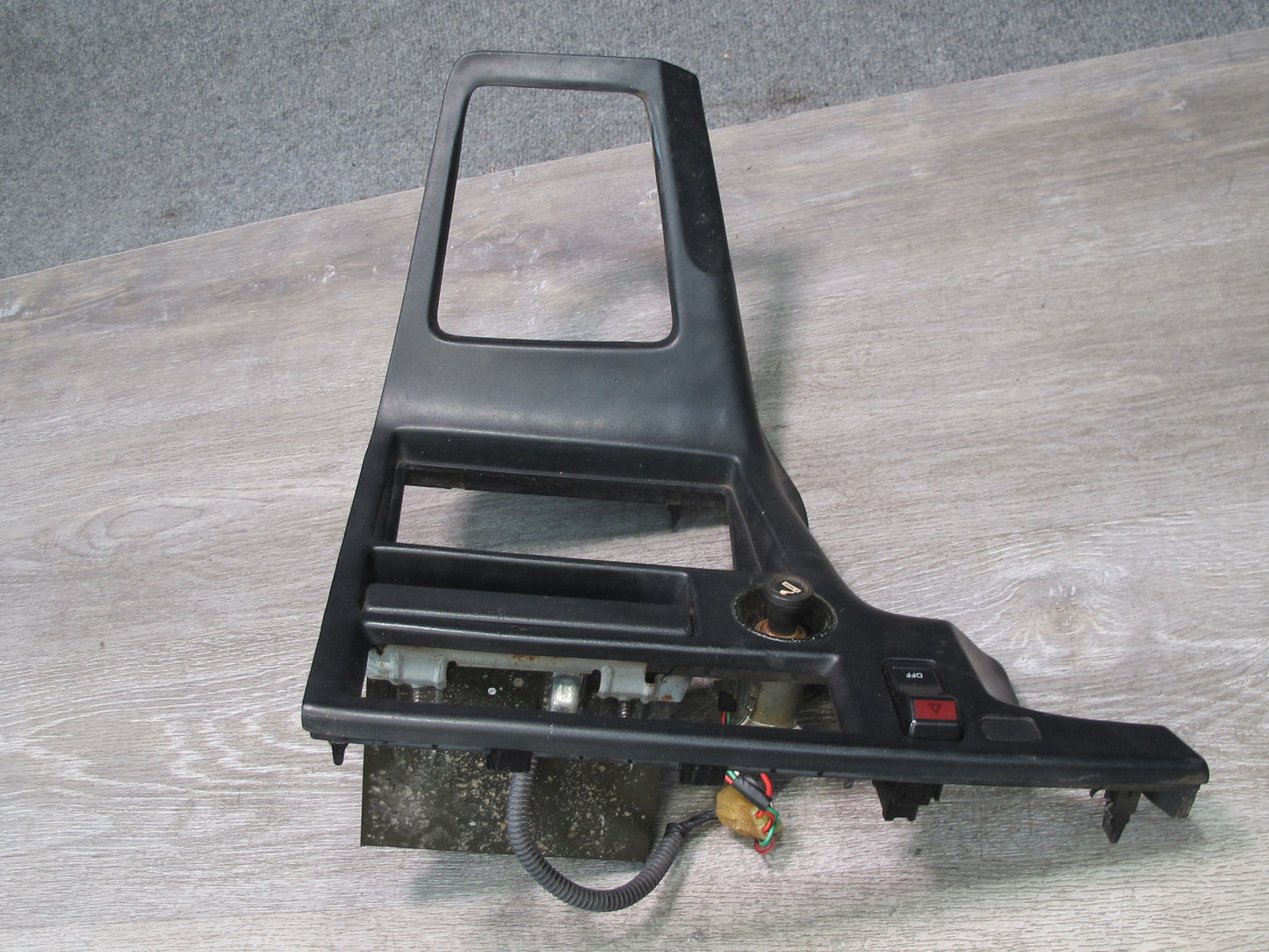 86-92 Toyota Supra MK3 Dash Center Console Radio Shifter Bezel Trim Panel OEM