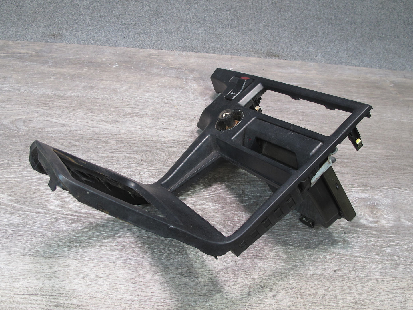86-92 Toyota Supra MK3 Dash Center Console Radio Shifter Bezel Trim Panel OEM