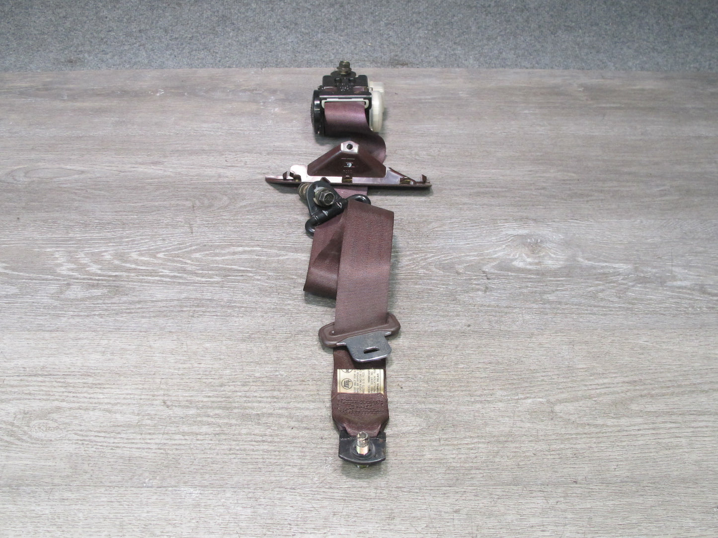 89-92 TOYOTA SUPRA MK3 REAR RIGHT & LEFT SIDE SEATBELT RETRACTOR SET OEM