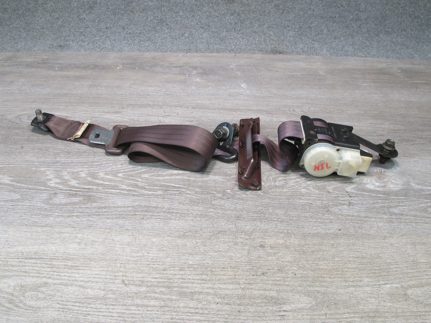 89-92 TOYOTA SUPRA MK3 REAR RIGHT & LEFT SIDE SEATBELT RETRACTOR SET OEM