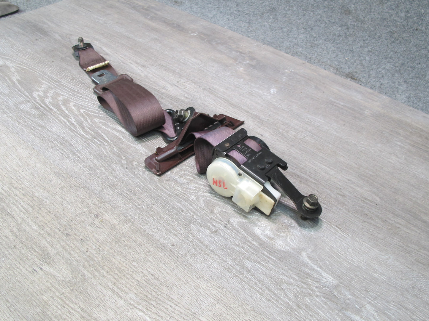 89-92 TOYOTA SUPRA MK3 REAR RIGHT & LEFT SIDE SEATBELT RETRACTOR SET OEM