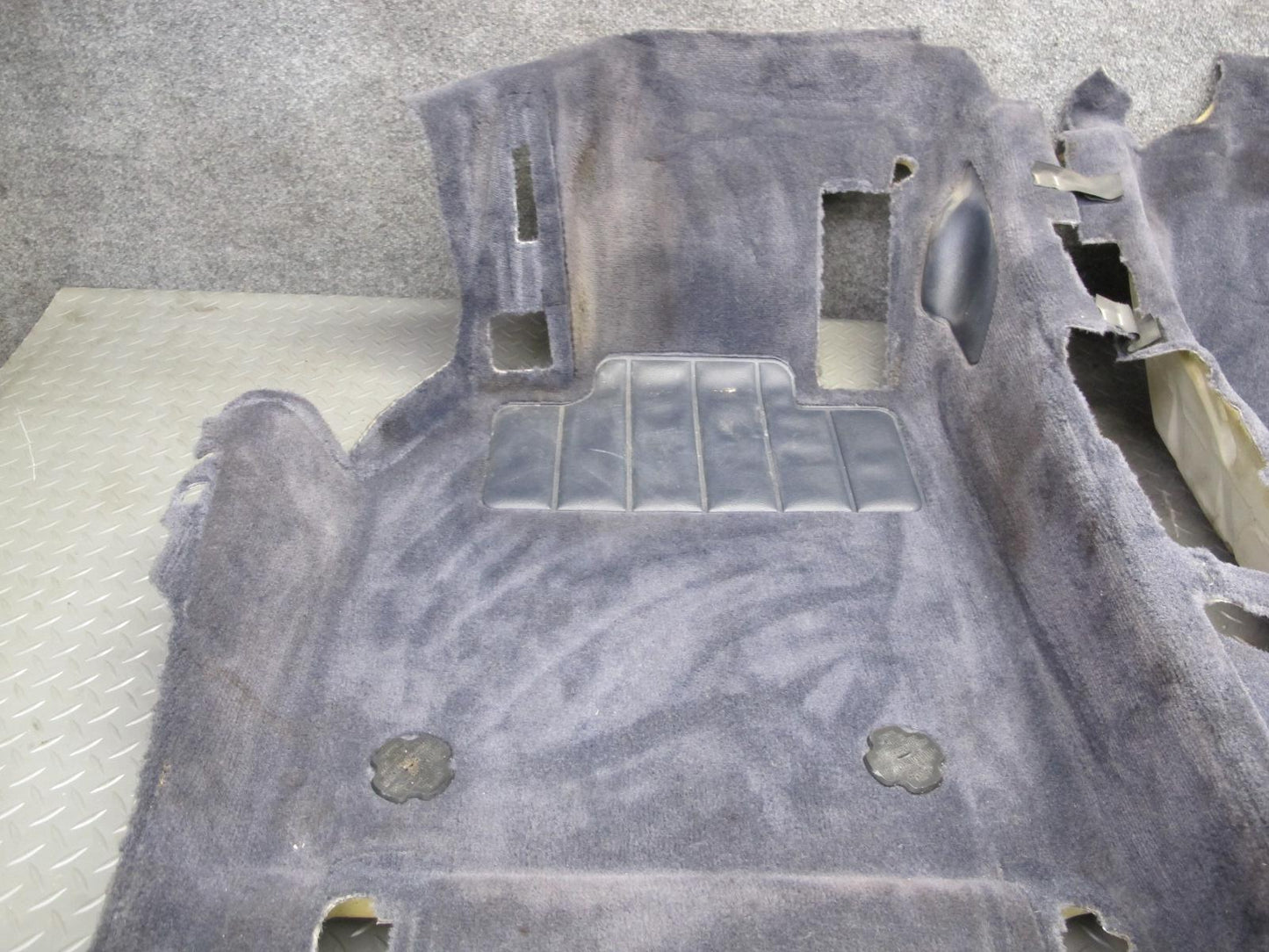 05-12 Porsche 911 997 Coupe Floor Rear Seat Trunk Carpet Liner Cover Set