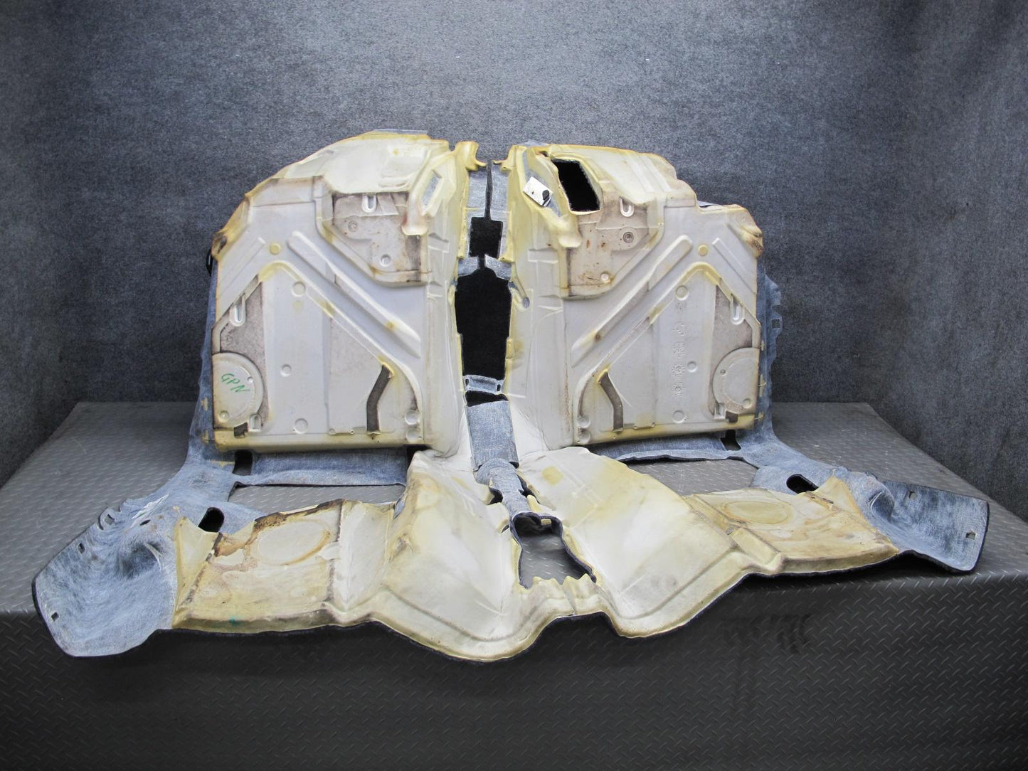 05-12 Porsche 911 997 Coupe Floor Rear Seat Trunk Carpet Liner Cover Set