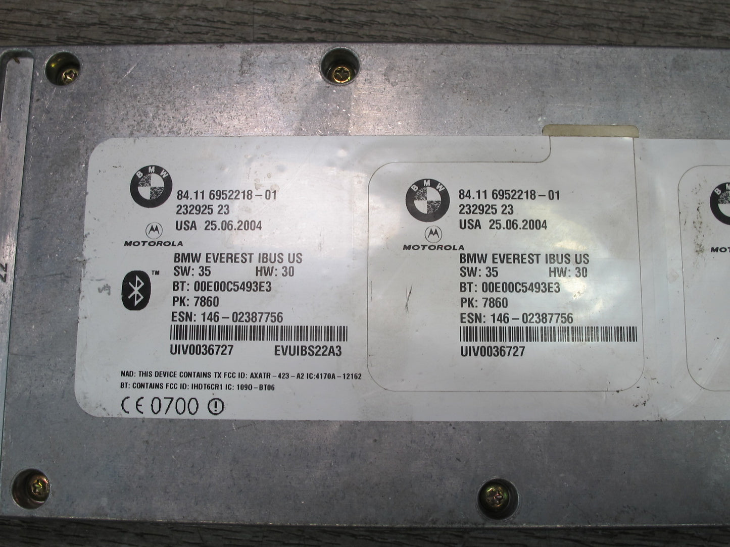 04-05 BMW E46 3-SERIES Telematics Bluetooth Communication Control Module OEM