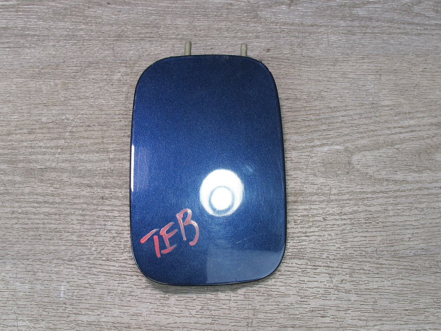 01-06 BMW E46 3-SERIES Fuel Tank Filler Door Lid Cover Orient Blue OEM