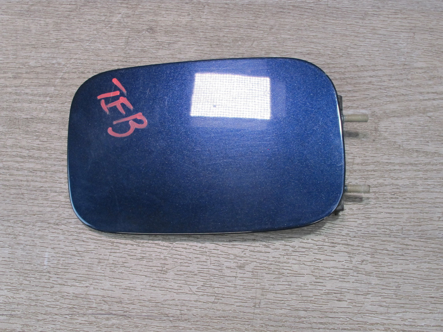 01-06 BMW E46 3-SERIES Fuel Tank Filler Door Lid Cover Orient Blue OEM