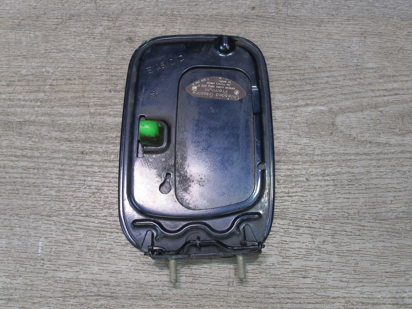 01-06 BMW E46 3-SERIES Fuel Tank Filler Door Lid Cover Orient Blue OEM