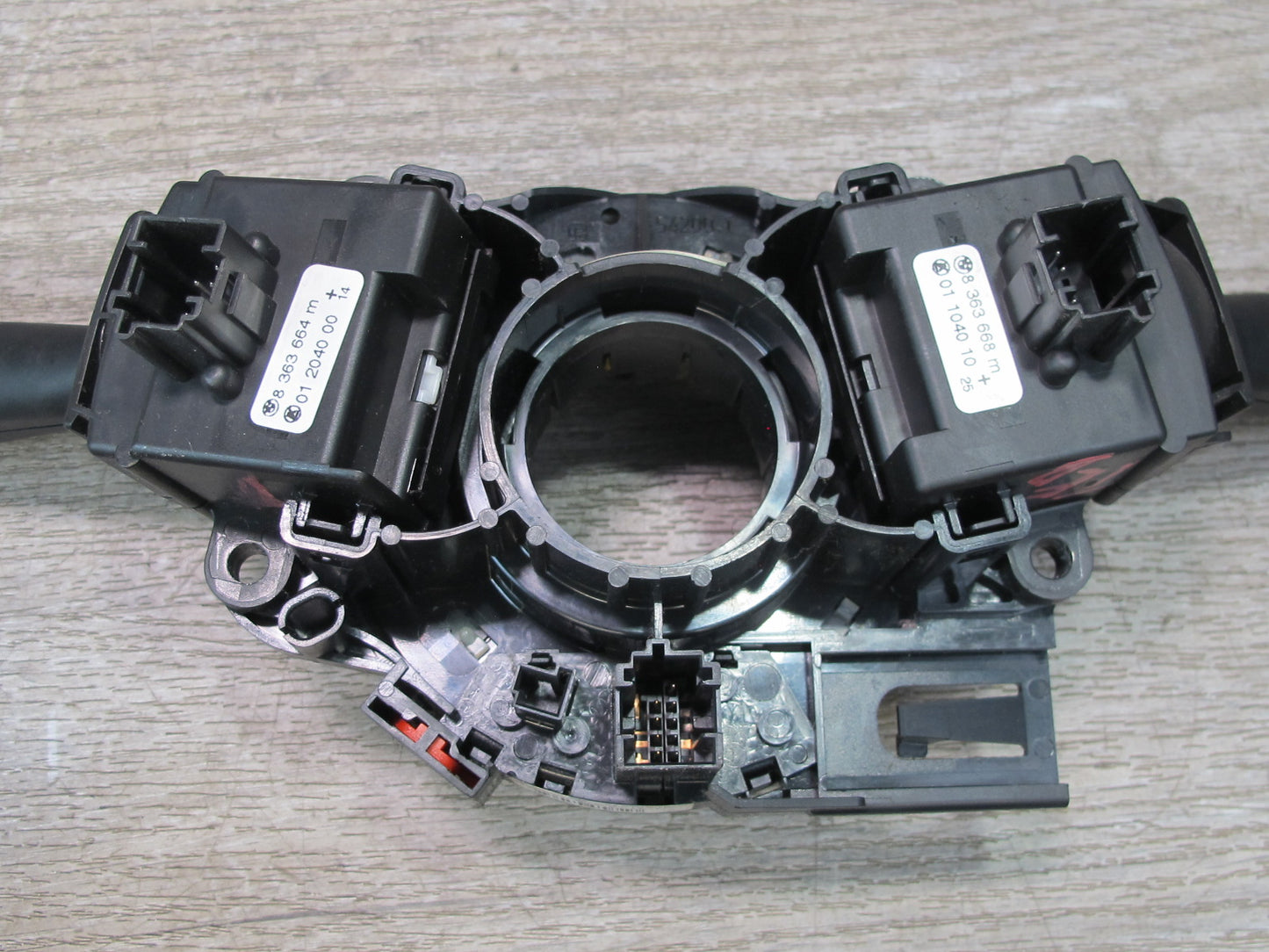 01-06 BMW E46 CONVERTIBLE STEERING COLUMN MULTI SWITCH CLOCK SPRING OEM