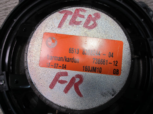 01-06 BMW E46 3-SERIES Front or Rear TOP Hi-fi Harman Kardon Speaker Woofer OEM