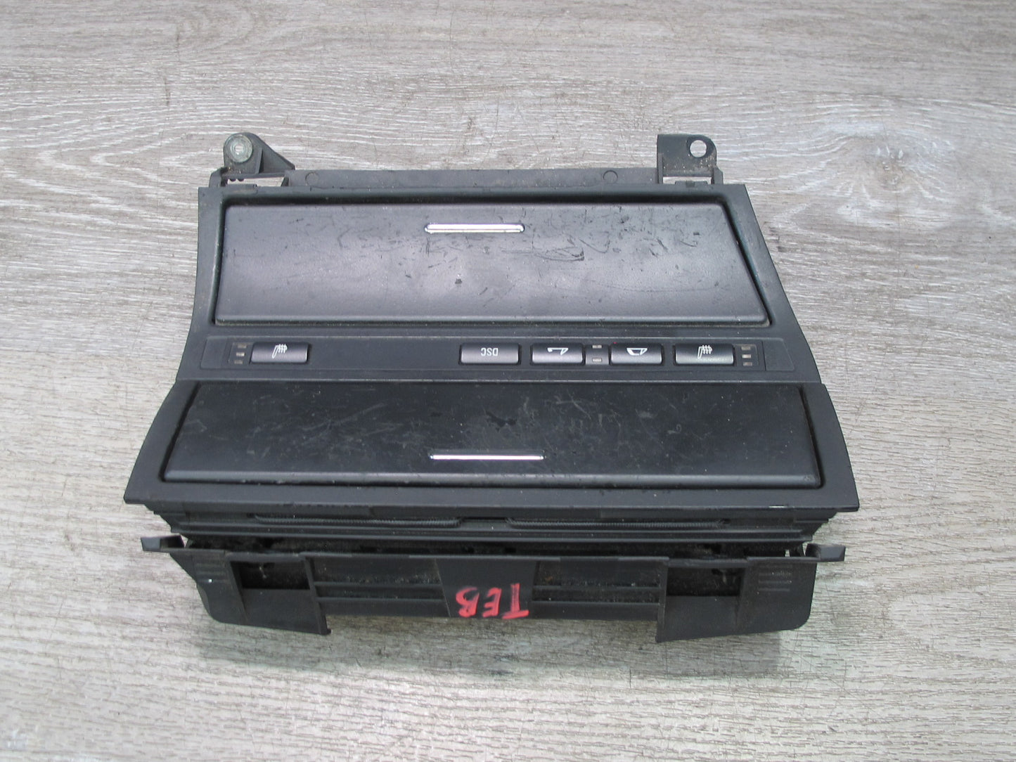 01-06 BMW E46 Convertible Dash Center Console Ashtray DSC TOP Roof Switch OEM