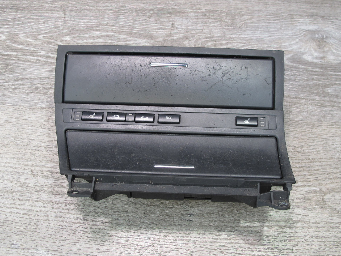 01-06 BMW E46 Convertible Dash Center Console Ashtray DSC TOP Roof Switch OEM