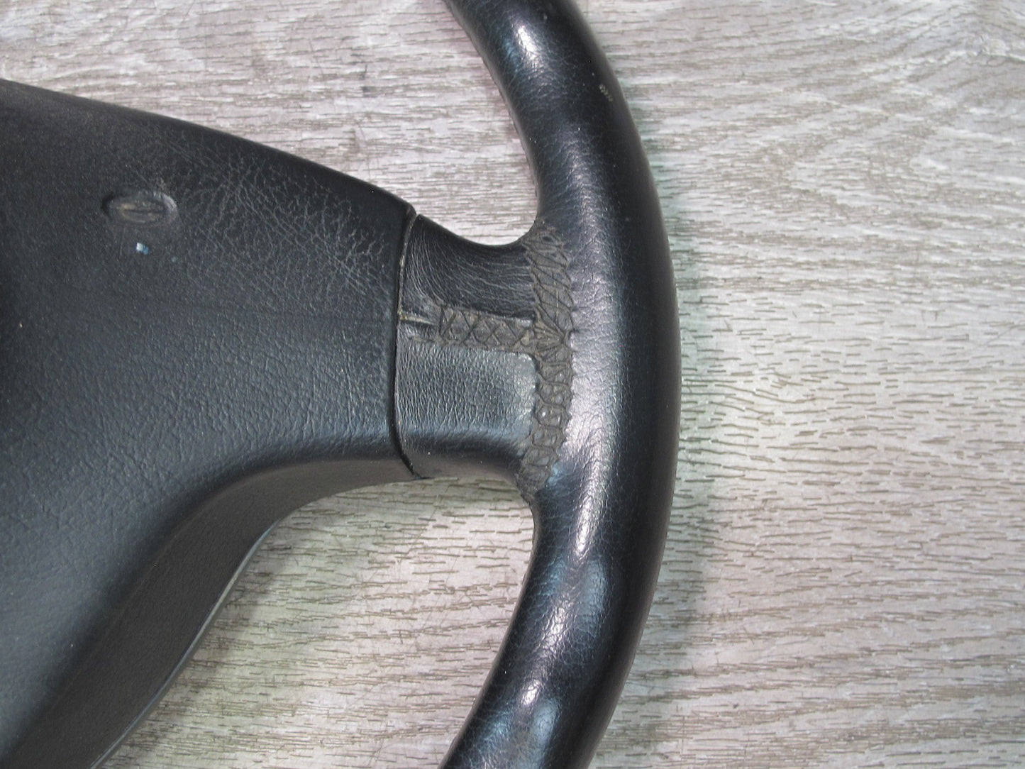 01-06 BMW E46 CONVERTIBLE FRONT LEFT DRIVER SIDE SPORT STEERING WHEEL W/ SRS AIRBAG OEM