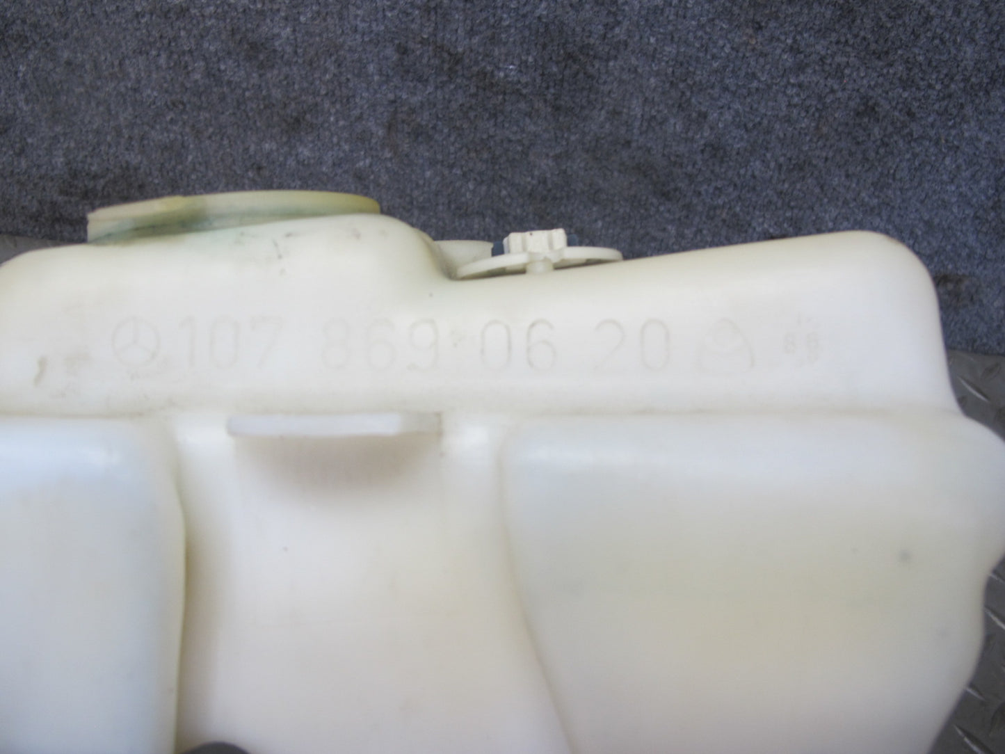 73-89 Mercedes R107 Windshield Washer Fluid Reservoir Bottle Tank w Pump OEM