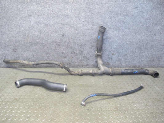 86-89 Mercedes R107 560SL M117 Engine Radiator Coolant Hose Pipe Line Set OEM
