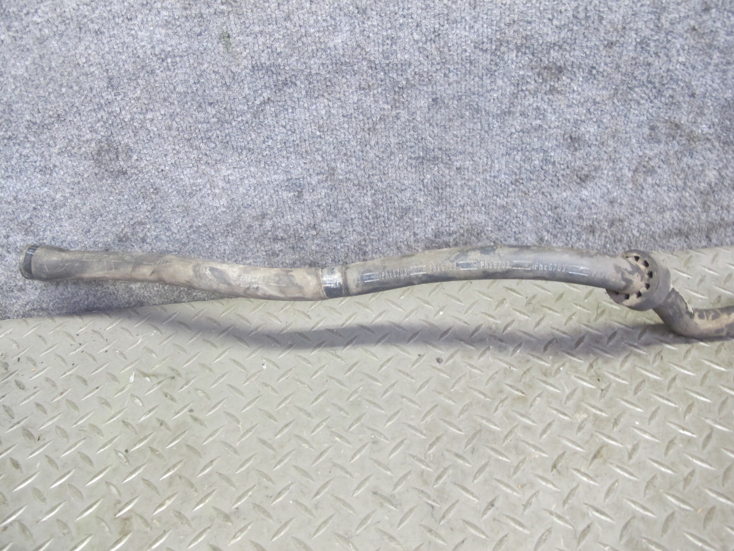 86-89 Mercedes R107 560SL M117 Engine Radiator Coolant Hose Pipe Line Set OEM