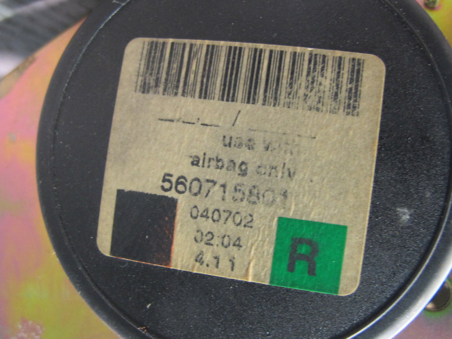 01-06 BMW E46 CONVERTIBLE FRONT RIGHT & LEFT SIDE SEATBELT RETRACTOR SET OEM