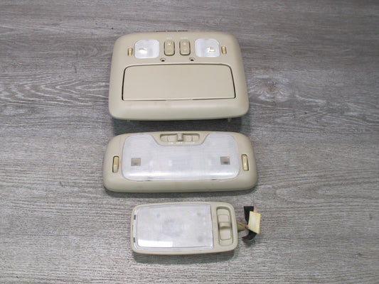 2003-2007 Lexus UZJ100L LX470 Overhead Console Interior Light Lamp Set