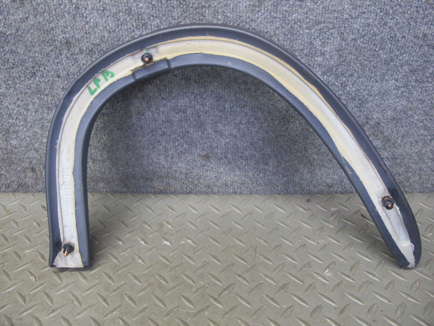 1997-2004 Porsche Boxster 986 Convertible Roll Bar Trim Pad Cover Set of 3
