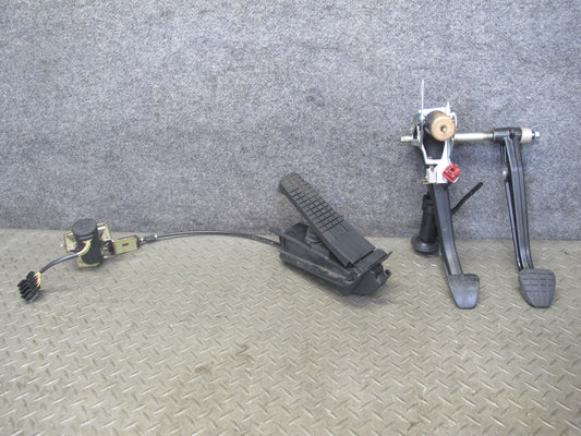 2000-2004 Porsche Boxster 986 M/T Accelerator Gas Brake Clutch Pedal Set