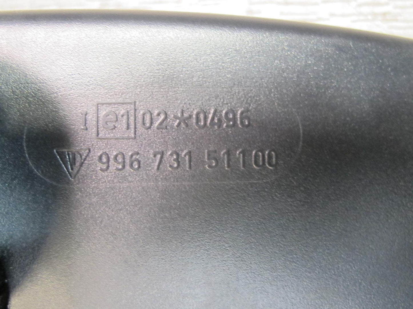 1997-2004 Porsche Boxster 986 Manual Dimming Interior Rear View Mirror Black