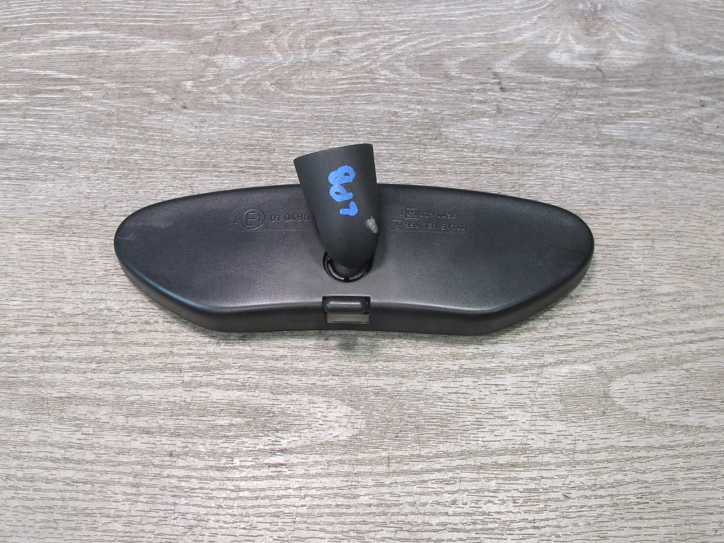 1997-2004 Porsche Boxster 986 Manual Dimming Interior Rear View Mirror Black