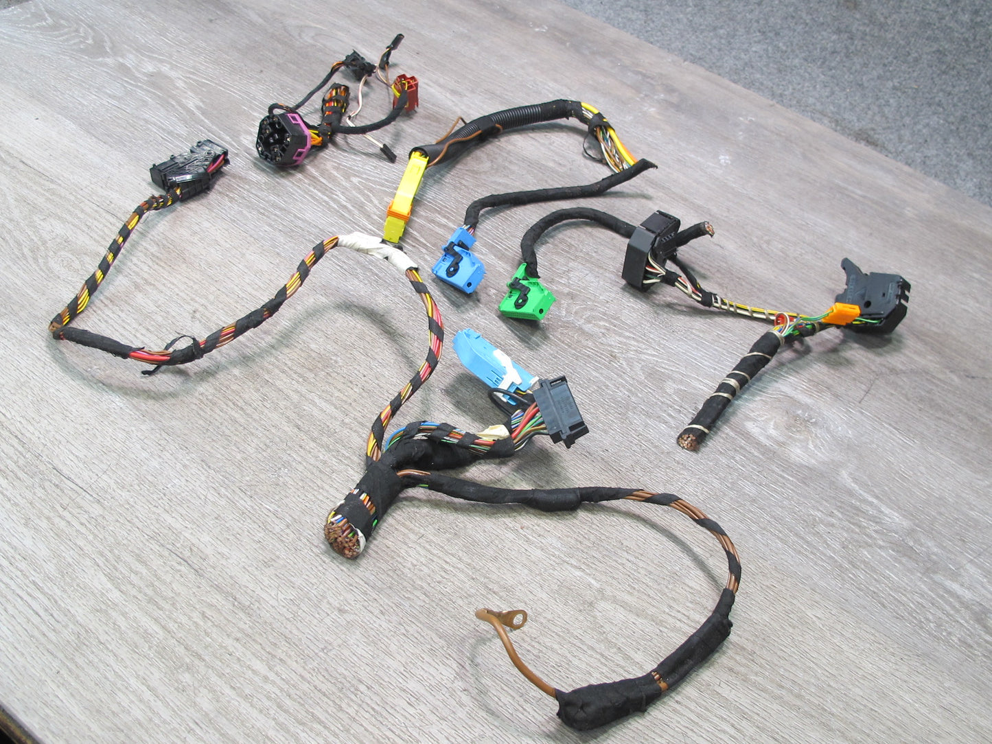 01-04 Porsche Boxster 986 Dash Speedometer Immobilizer Alarm Wire Harness Set
